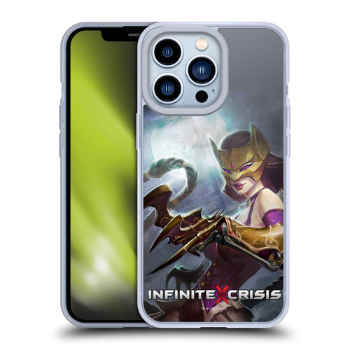 Infinite Crisis Characters Catwoman Soft Gel Case for Apple iPhone 13 Pro