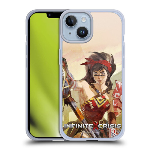 Infinite Crisis Characters Atomic Wonder Woman Soft Gel Case for Apple iPhone 14