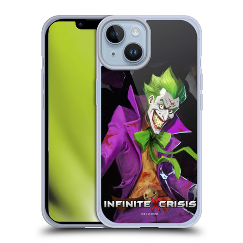 Infinite Crisis Characters Joker Soft Gel Case for Apple iPhone 14