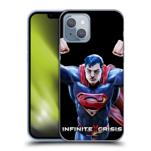 Infinite Crisis Characters Superman Soft Gel Case for Apple iPhone 14