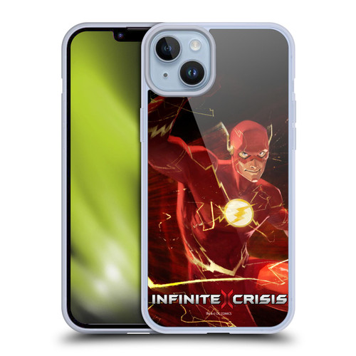Infinite Crisis Characters Flash Soft Gel Case for Apple iPhone 14 Plus