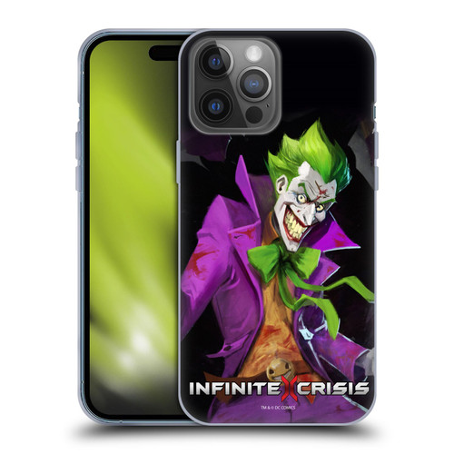 Infinite Crisis Characters Joker Soft Gel Case for Apple iPhone 14 Pro Max