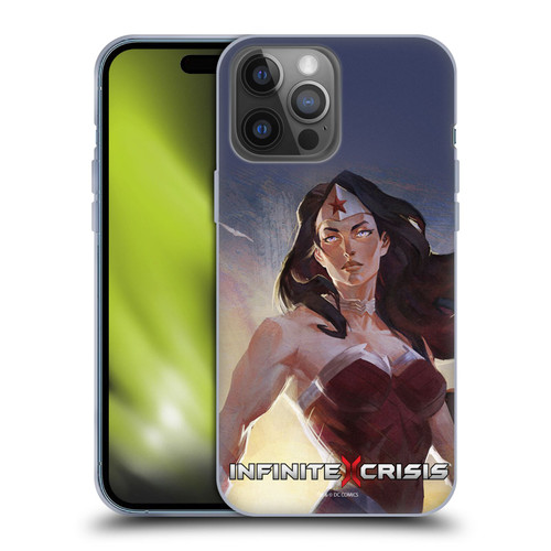 Infinite Crisis Characters Wonder Woman Soft Gel Case for Apple iPhone 14 Pro Max