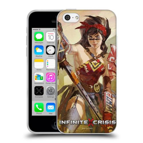 Infinite Crisis Characters Atomic Wonder Woman Soft Gel Case for Apple iPhone 5c