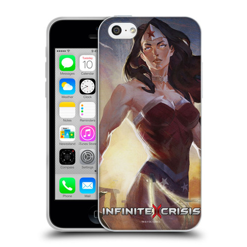 Infinite Crisis Characters Wonder Woman Soft Gel Case for Apple iPhone 5c