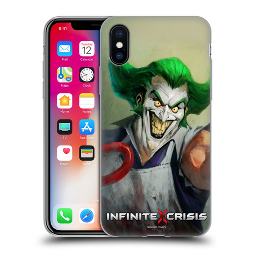 Infinite Crisis Characters Gaslight Joker Soft Gel Case for Apple iPhone X / iPhone XS