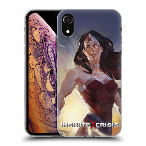 Infinite Crisis Characters Wonder Woman Soft Gel Case for Apple iPhone XR