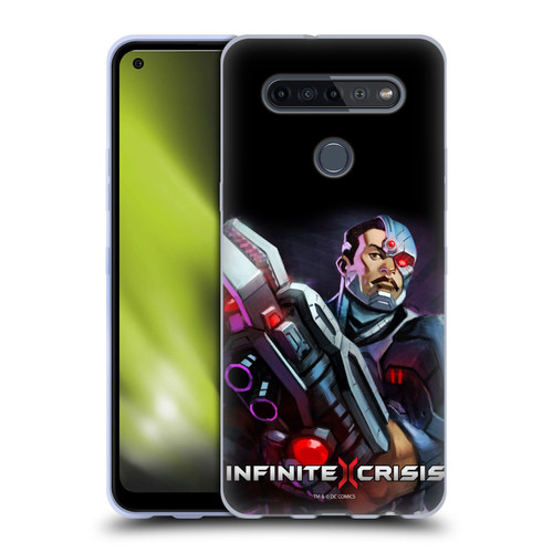 Infinite Crisis Characters Cyborg Soft Gel Case for LG K51S
