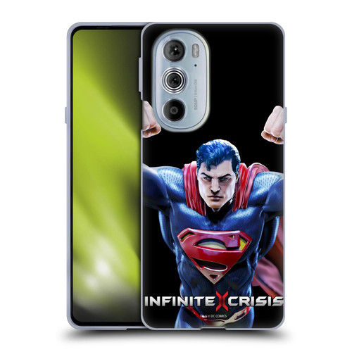 Infinite Crisis Characters Superman Soft Gel Case for Motorola Edge X30