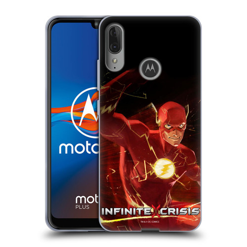 Infinite Crisis Characters Flash Soft Gel Case for Motorola Moto E6 Plus