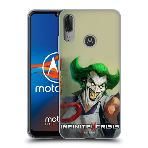 Infinite Crisis Characters Gaslight Joker Soft Gel Case for Motorola Moto E6 Plus