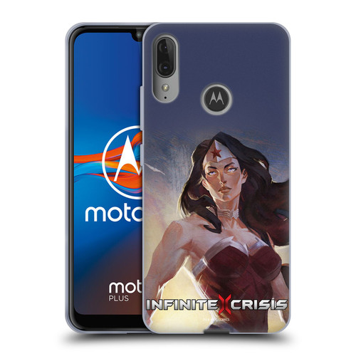 Infinite Crisis Characters Wonder Woman Soft Gel Case for Motorola Moto E6 Plus