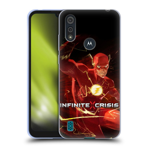 Infinite Crisis Characters Flash Soft Gel Case for Motorola Moto E6s (2020)