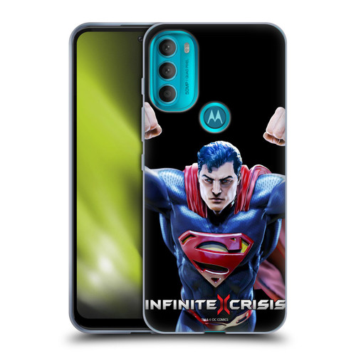 Infinite Crisis Characters Superman Soft Gel Case for Motorola Moto G71 5G