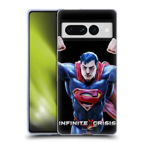 Infinite Crisis Characters Superman Soft Gel Case for Google Pixel 7 Pro