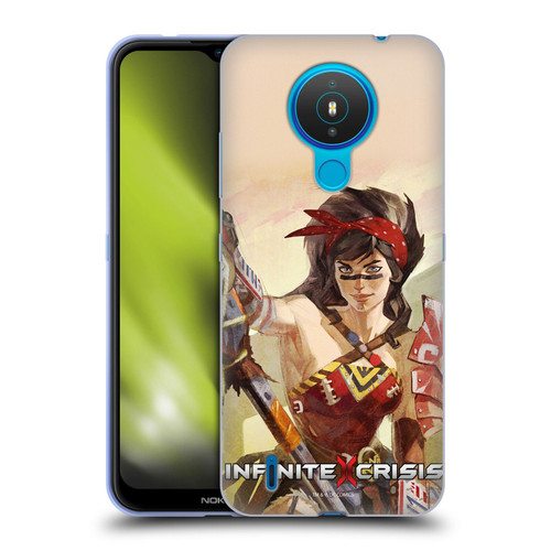 Infinite Crisis Characters Atomic Wonder Woman Soft Gel Case for Nokia 1.4