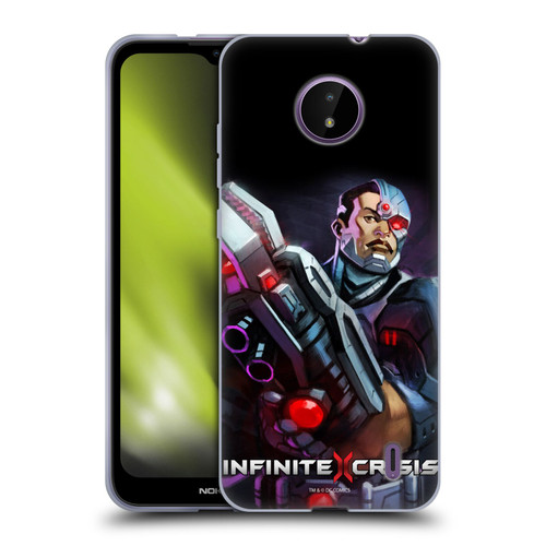 Infinite Crisis Characters Cyborg Soft Gel Case for Nokia C10 / C20