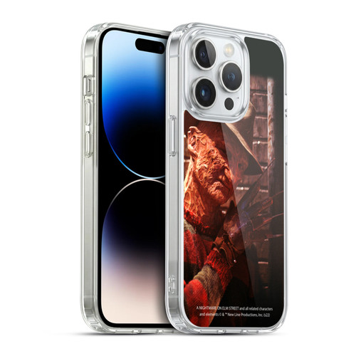 A Nightmare On Elm Street 3 Dream Warriors Graphics Freddy 3 Soft Gel Case for Apple iPhone 14 Pro & MagSafe