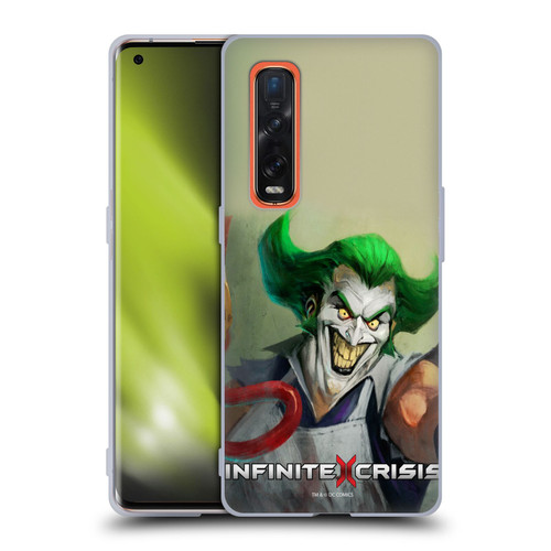 Infinite Crisis Characters Gaslight Joker Soft Gel Case for OPPO Find X2 Pro 5G