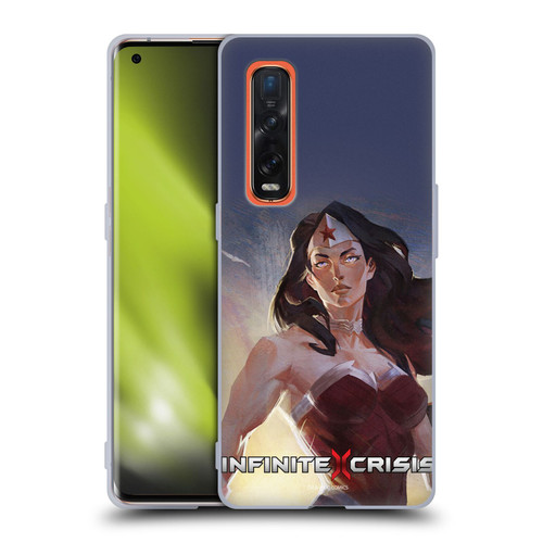 Infinite Crisis Characters Wonder Woman Soft Gel Case for OPPO Find X2 Pro 5G
