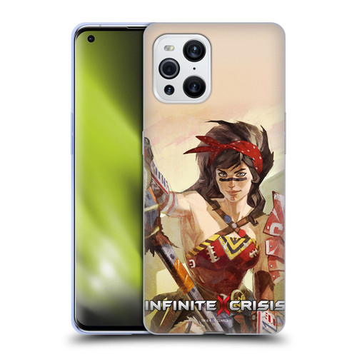 Infinite Crisis Characters Atomic Wonder Woman Soft Gel Case for OPPO Find X3 / Pro