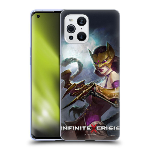 Infinite Crisis Characters Catwoman Soft Gel Case for OPPO Find X3 / Pro