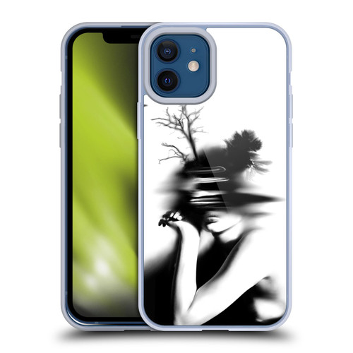 LouiJoverArt Black And White The Mystery Of Never Soft Gel Case for Apple iPhone 12 / iPhone 12 Pro