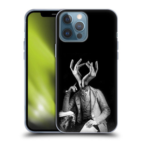 LouiJoverArt Black And White Sensitive Man Soft Gel Case for Apple iPhone 13 Pro Max