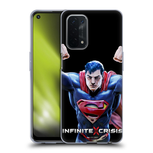 Infinite Crisis Characters Superman Soft Gel Case for OPPO A54 5G