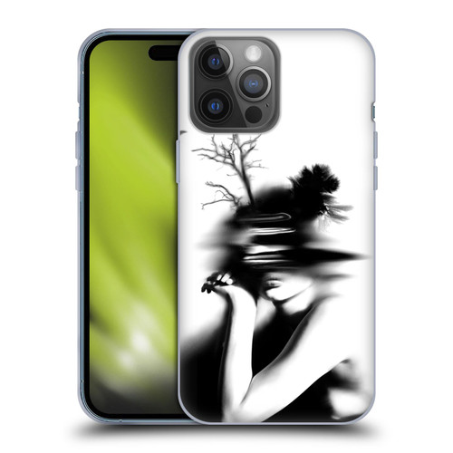 LouiJoverArt Black And White The Mystery Of Never Soft Gel Case for Apple iPhone 14 Pro Max