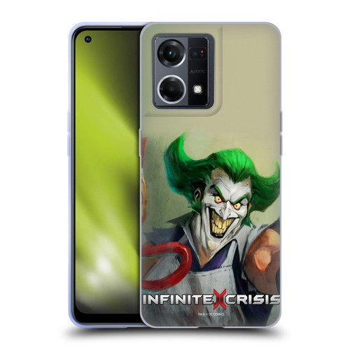 Infinite Crisis Characters Gaslight Joker Soft Gel Case for OPPO Reno8 4G