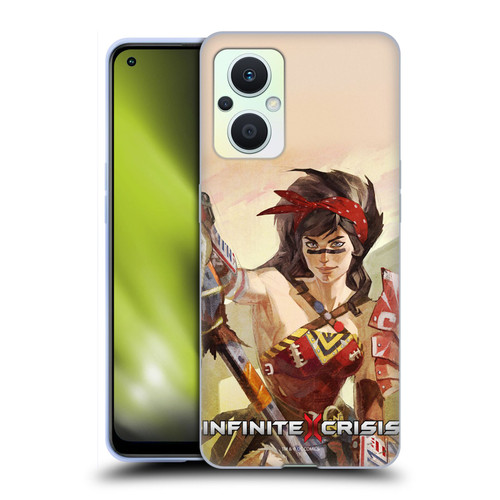 Infinite Crisis Characters Atomic Wonder Woman Soft Gel Case for OPPO Reno8 Lite