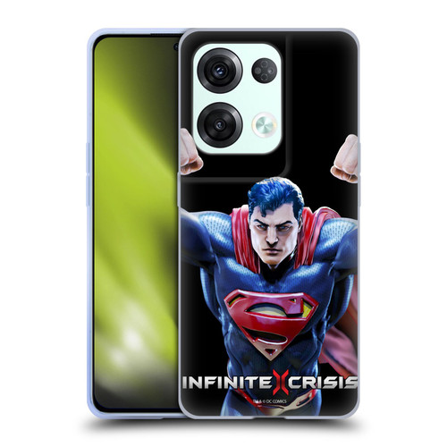 Infinite Crisis Characters Superman Soft Gel Case for OPPO Reno8 Pro
