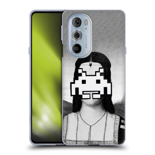 LouiJoverArt Black And White Renaissance Invaders Soft Gel Case for Motorola Edge X30