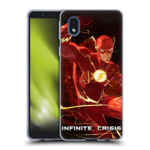 Infinite Crisis Characters Flash Soft Gel Case for Samsung Galaxy A01 Core (2020)