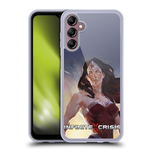 Infinite Crisis Characters Wonder Woman Soft Gel Case for Samsung Galaxy A14 5G