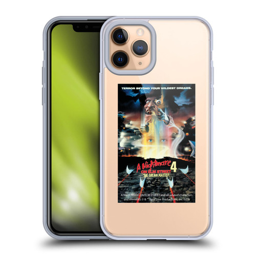 A Nightmare On Elm Street 4 The Dream Master Graphics Poster Soft Gel Case for Apple iPhone 11 Pro