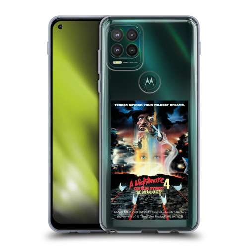 A Nightmare On Elm Street 4 The Dream Master Graphics Poster Soft Gel Case for Motorola Moto G Stylus 5G 2021
