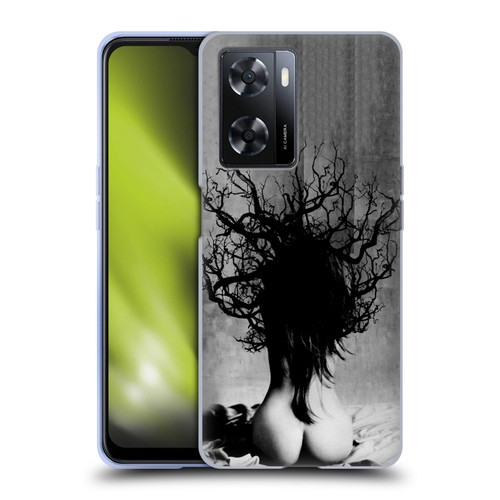 LouiJoverArt Black And White She Oak Soft Gel Case for OPPO A57s