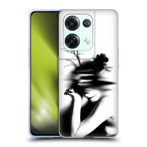 LouiJoverArt Black And White The Mystery Of Never Soft Gel Case for OPPO Reno8 Pro