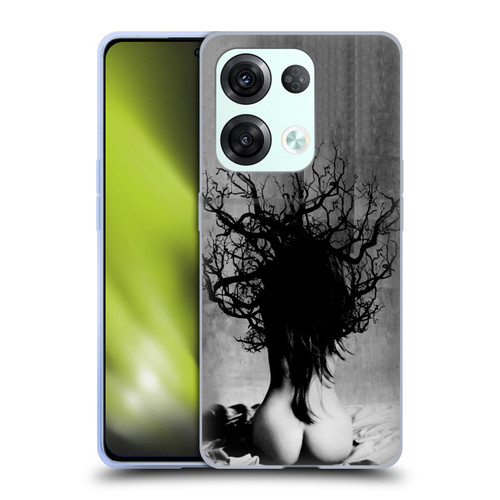 LouiJoverArt Black And White She Oak Soft Gel Case for OPPO Reno8 Pro