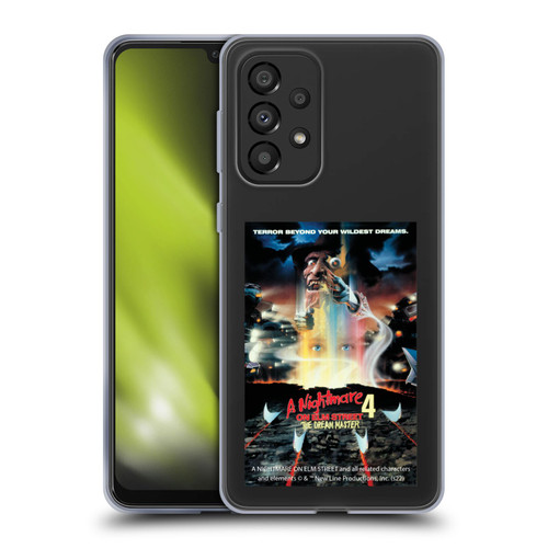 A Nightmare On Elm Street 4 The Dream Master Graphics Poster Soft Gel Case for Samsung Galaxy A33 5G (2022)