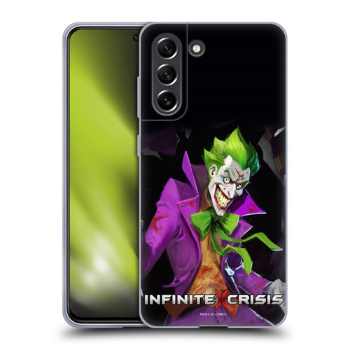 Infinite Crisis Characters Joker Soft Gel Case for Samsung Galaxy S21 FE 5G