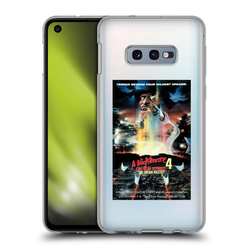 A Nightmare On Elm Street 4 The Dream Master Graphics Poster Soft Gel Case for Samsung Galaxy S10e