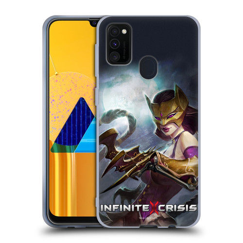 Infinite Crisis Characters Catwoman Soft Gel Case for Samsung Galaxy M30s (2019)/M21 (2020)