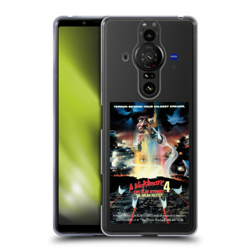 A Nightmare On Elm Street 4 The Dream Master Graphics Poster Soft Gel Case for Sony Xperia Pro-I