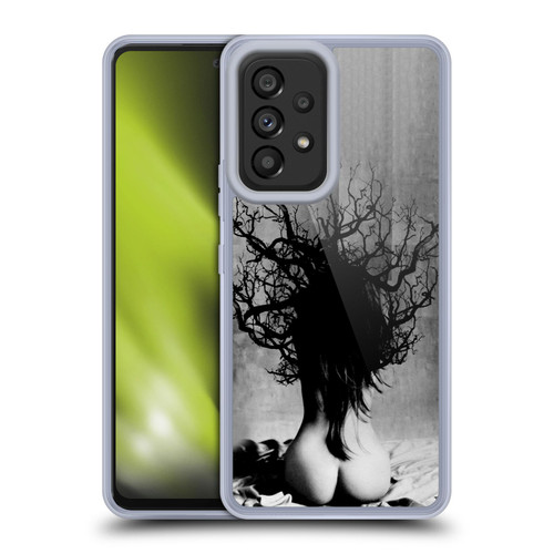 LouiJoverArt Black And White She Oak Soft Gel Case for Samsung Galaxy A53 5G (2022)