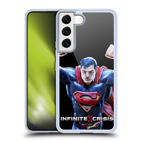 Infinite Crisis Characters Superman Soft Gel Case for Samsung Galaxy S22 5G