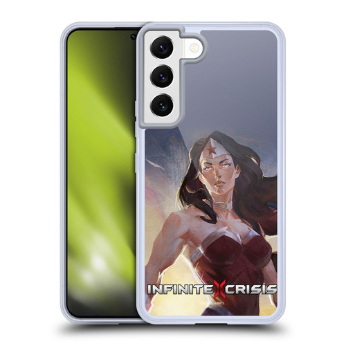 Infinite Crisis Characters Wonder Woman Soft Gel Case for Samsung Galaxy S22 5G