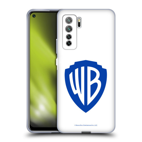 Warner Bros. Shield Logo White Soft Gel Case for Huawei Nova 7 SE/P40 Lite 5G